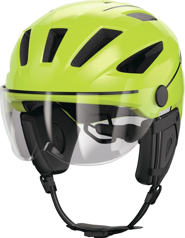 Abus Pedelec 2.0 ACE Signal Yellow mit LED Rücklicht