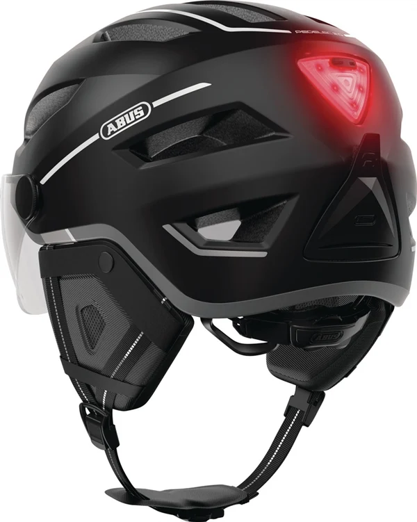 Abus Pedelec 2.0 ACE Velvet Black mit LED Rücklicht