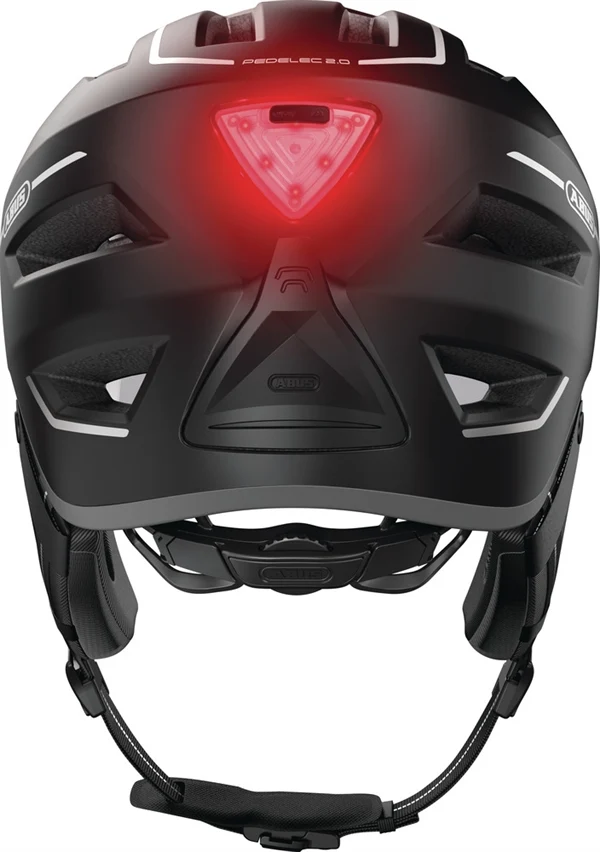 Abus Pedelec 2.0 ACE Velvet Black mit LED Rücklicht