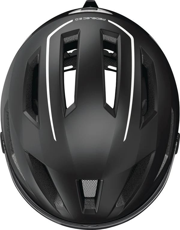 Abus Pedelec 2.0 ACE Velvet Black mit LED Rücklicht