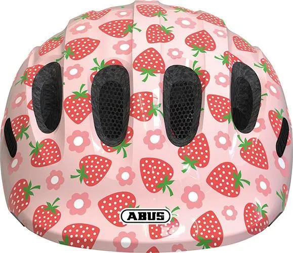 Abus Smiley 2.1 Rose Strawberry mit LED Rücklicht