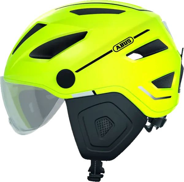 Abus Pedelec 2.0 Mips ACE Signal Yellow mit LED Rücklicht