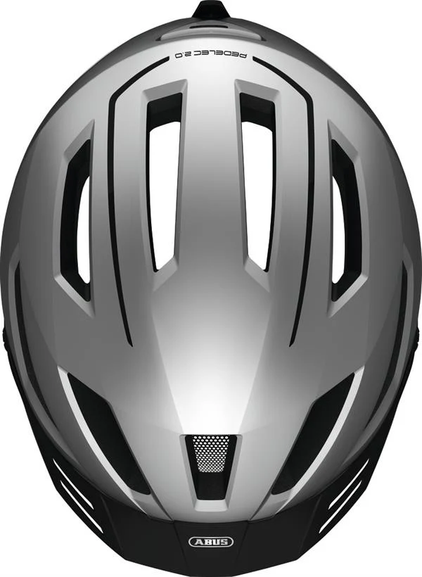 Abus Pedelec 2.0 Silver Edition mit LED Rücklicht
