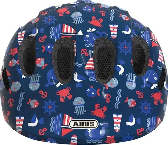 Abus Smiley 2.1 Blue Maritim mit LED Rücklicht