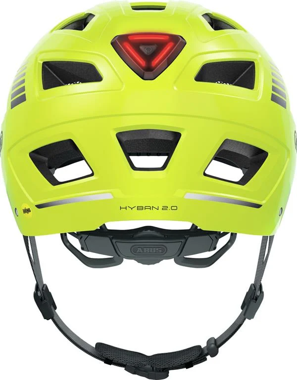 Abus Hyban 2.0 Mips Signal Yellow mit LED-Rücklicht