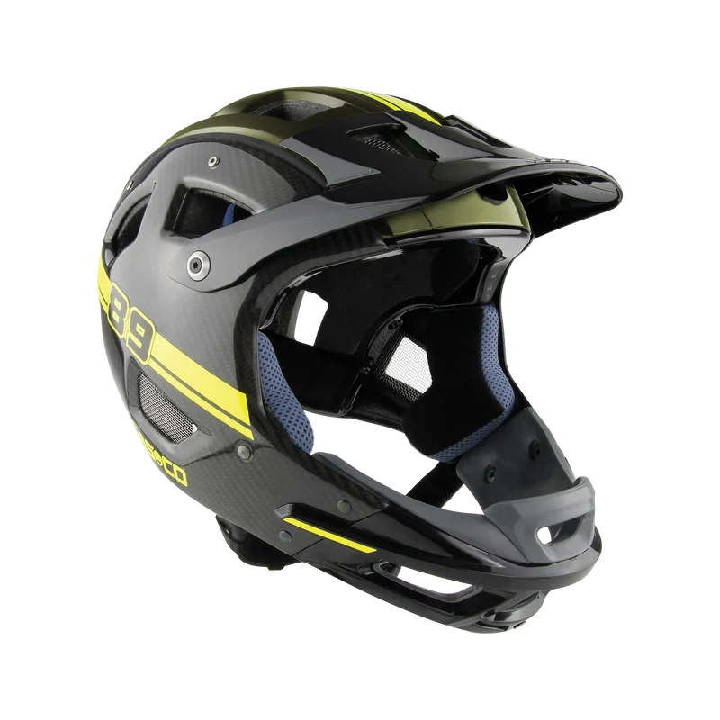 MTBE FULL FACE Kohlenstoff Neon