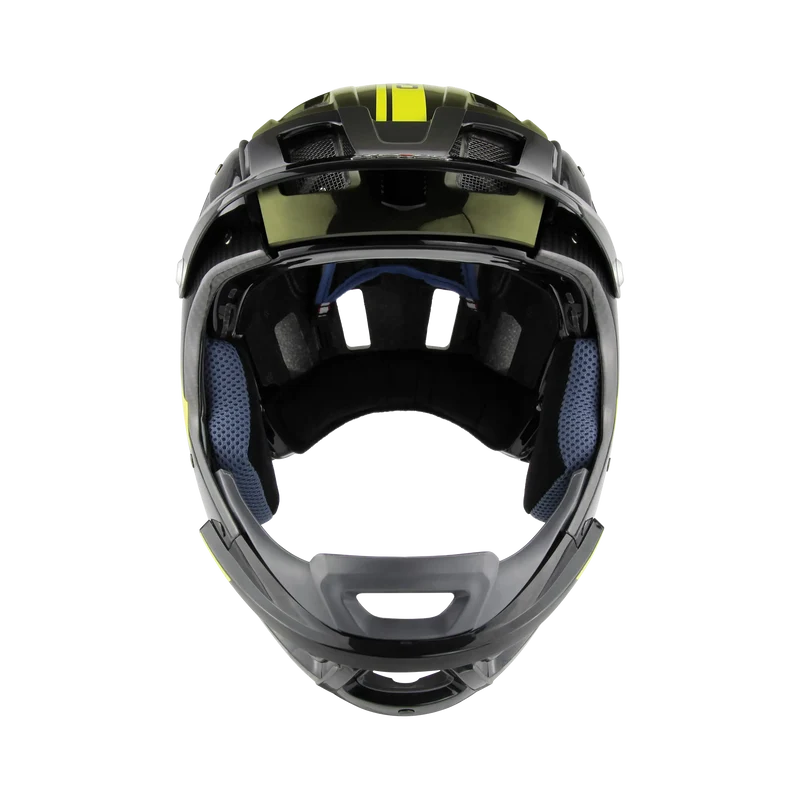 MTBE FULL FACE Kohlenstoff Neon