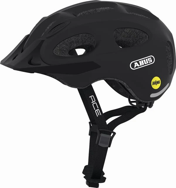 Abus Youn-I Ace Mips Velvet Black LED Rücklicht