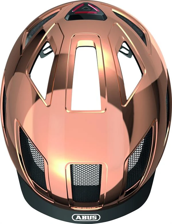 Abus Hyban 2.0 Chrome Rose mit LED-Rücklicht