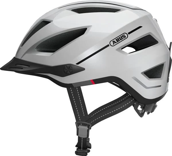 Abus Pedelec 2.0 Pearl White mit LED Rücklicht