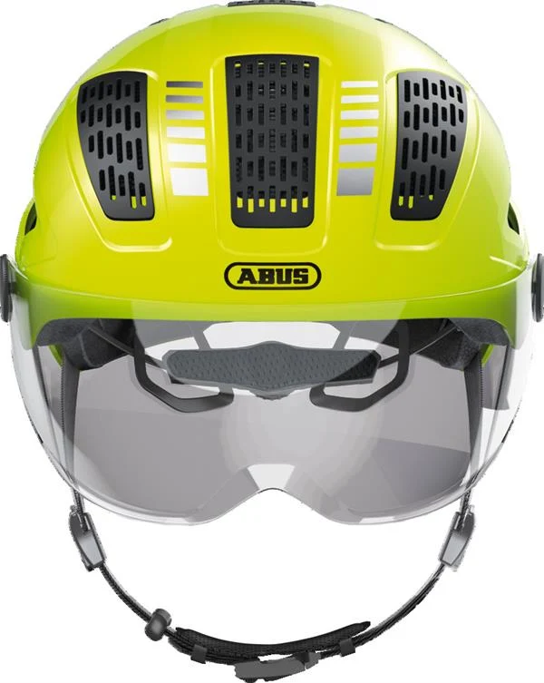 Abus Hyban 2.0 ACE Signal Yellow mit LED Rücklicht