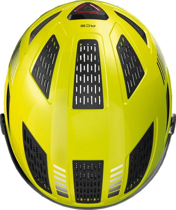 Abus Hyban 2.0 ACE Signal Yellow mit LED Rücklicht