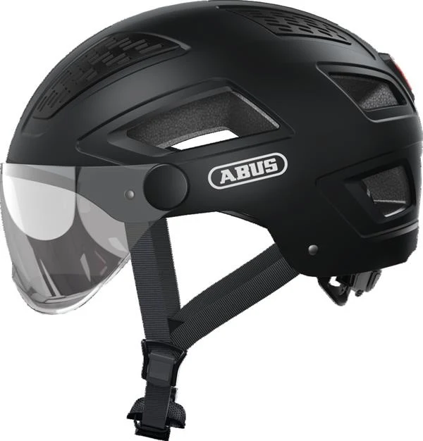 Abus Hyban 2.0 ACE Velvet Black mit LED Rücklicht