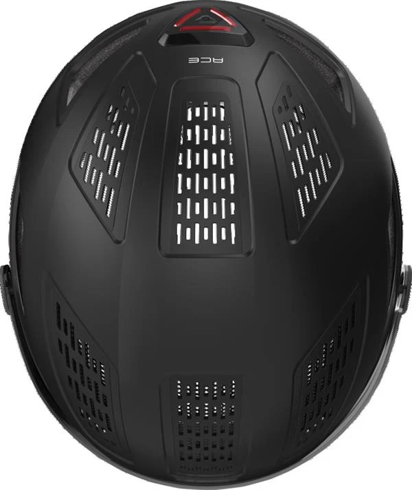 Abus Hyban 2.0 ACE Velvet Black mit LED Rücklicht
