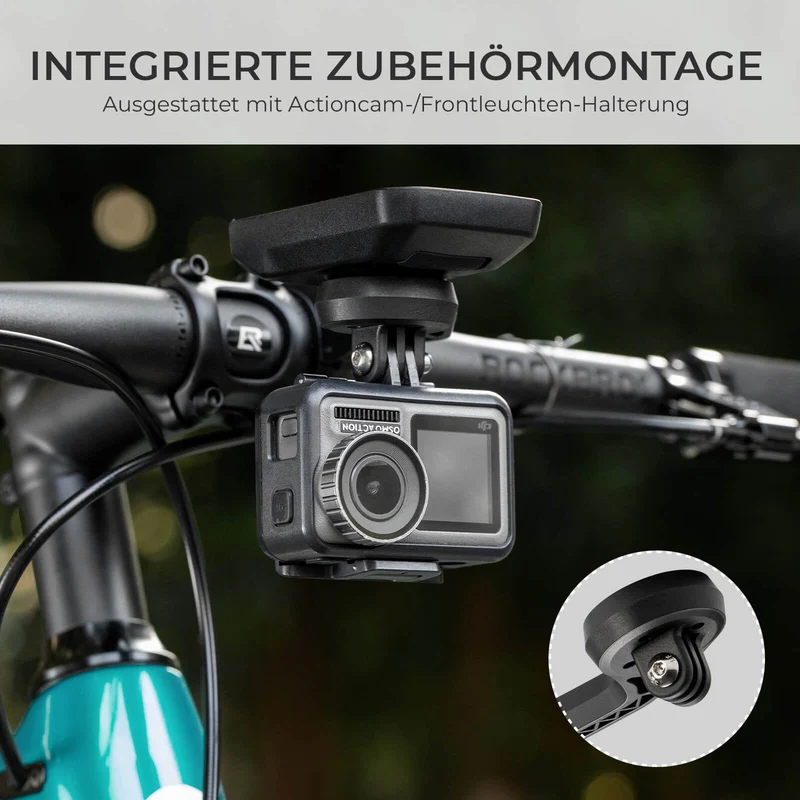 Fahrradcomputer Halterung Kompatibel für Fahrradlenker 31.8mm Kompatibel für Garmin, Wahoo, Bryton