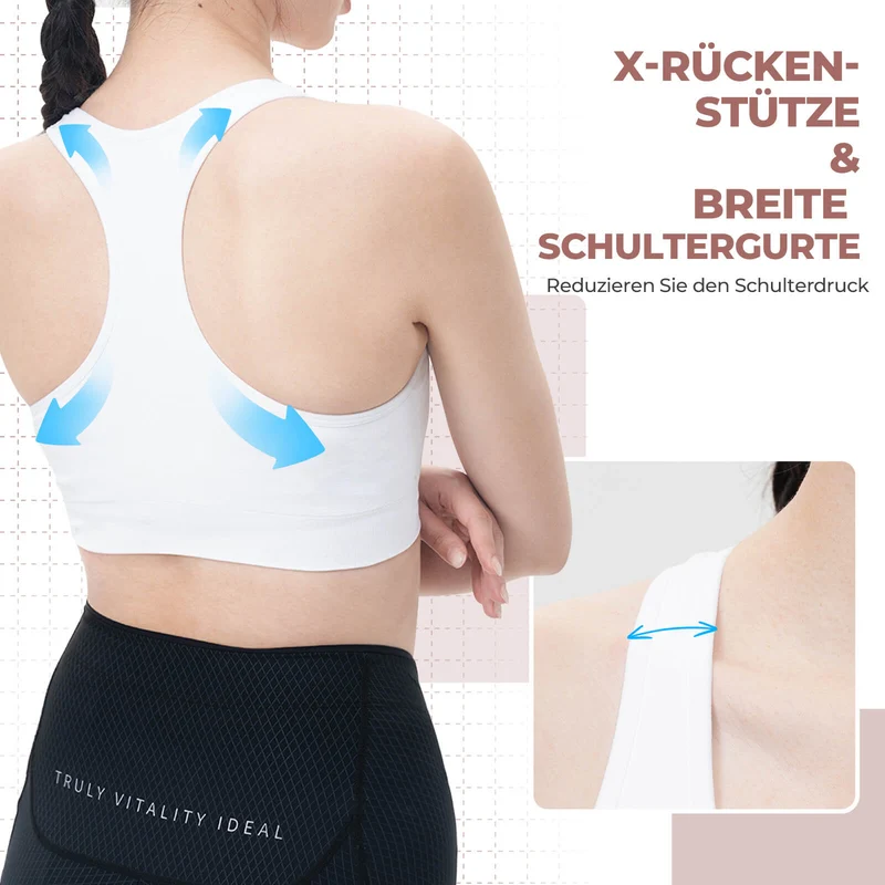 TVI Damen Ärmelloses Radtrikot Fahrradweste Sommer Integrierter BH-Einsatz Atmungsaktiv