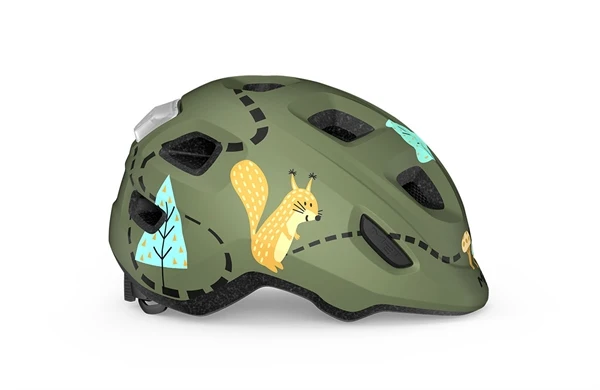 Met Hooray Mips Green Forest Glossy Grønt spænde
