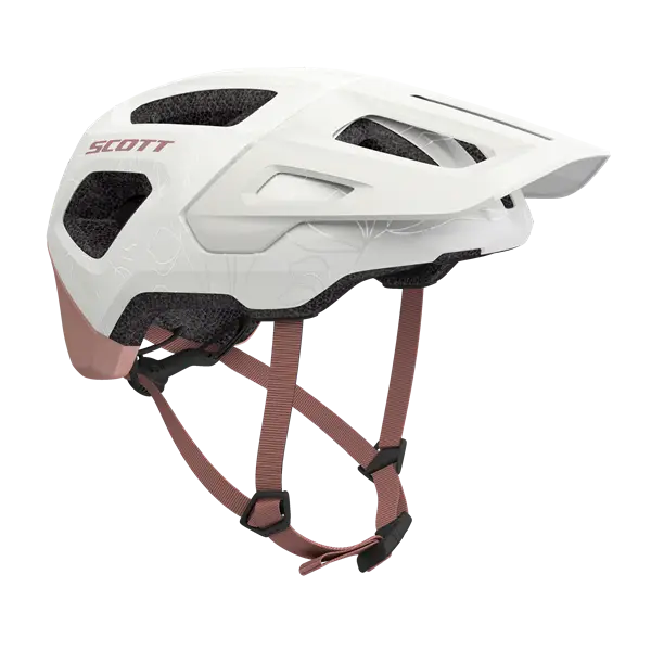 Scott Argo Plus Mips Junior White Light Pink 49-53 cm