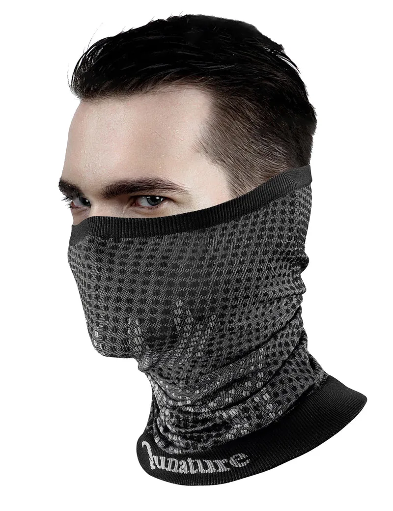 Qunature Multifunktionstuch Schlauchschal Winter Halstuch Winddichter Elastischer