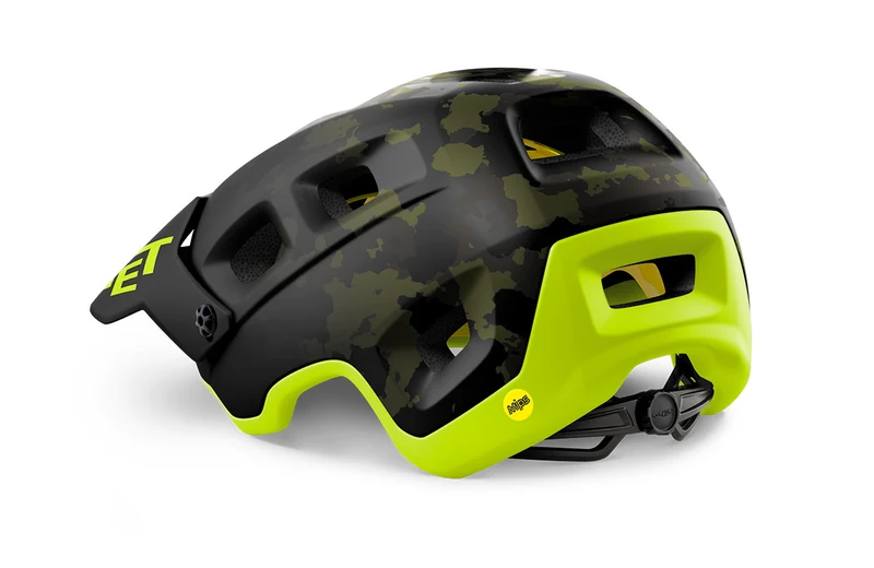 Met Terranova Mtb Mips Camo Lime Green