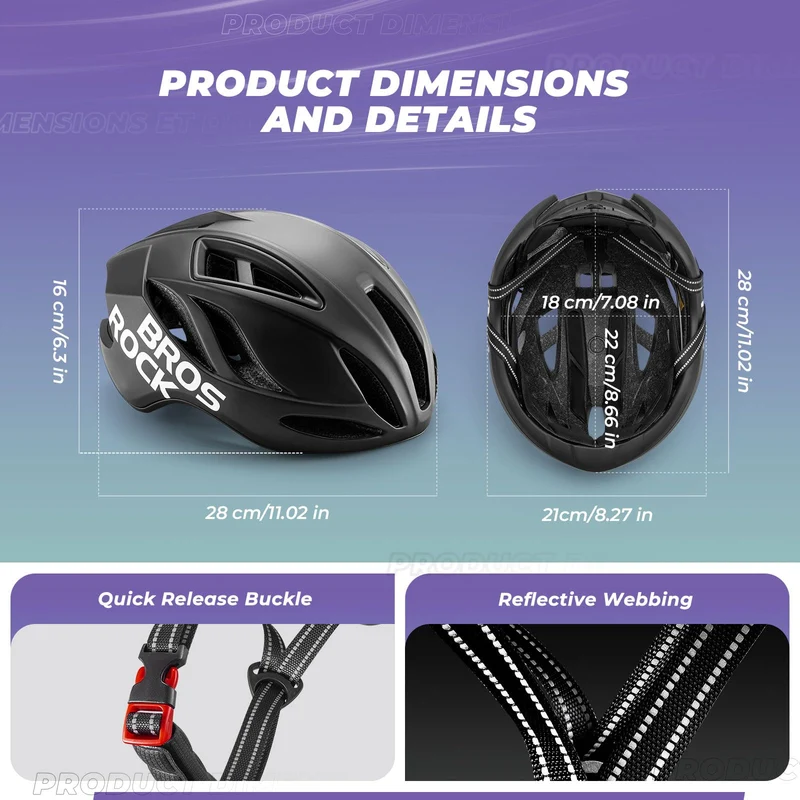 Fahrradhelm 58-62cm Einstellbare