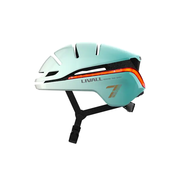 Livall Evo21 Mint mit LED Licht