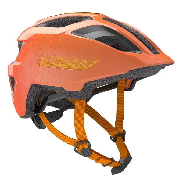Scott Spunto Junior Fire Orange mit LED Rücklicht 50-56 cm