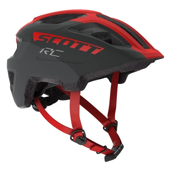 Scott Spunto Junior Grey Red RC LED Rücklicht 50-56 cm