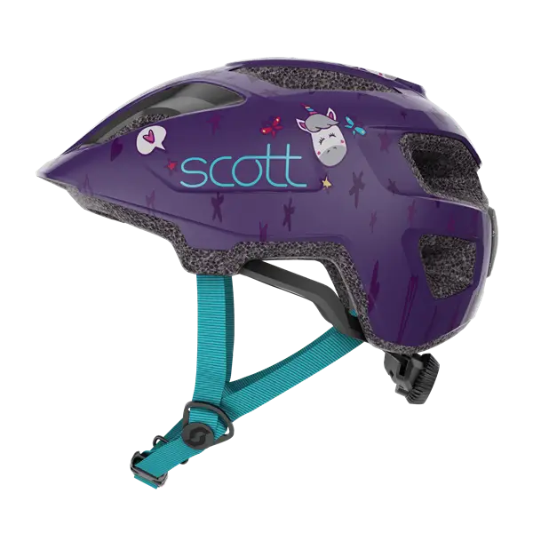 Scott Spunto Kid Deep Purple Blue LED Rücklicht 46-52 cm