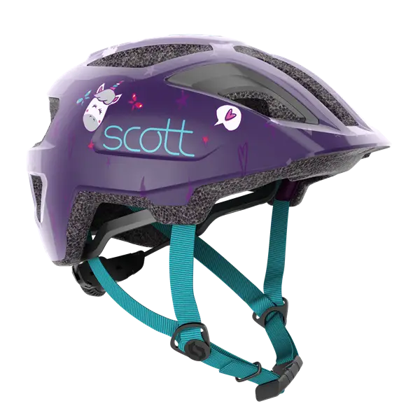Scott Spunto Kid Deep Purple Blue LED Rücklicht 46-52 cm