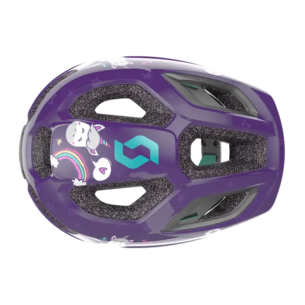Scott Spunto Kid Deep Purple Blue LED Rücklicht 46-52 cm