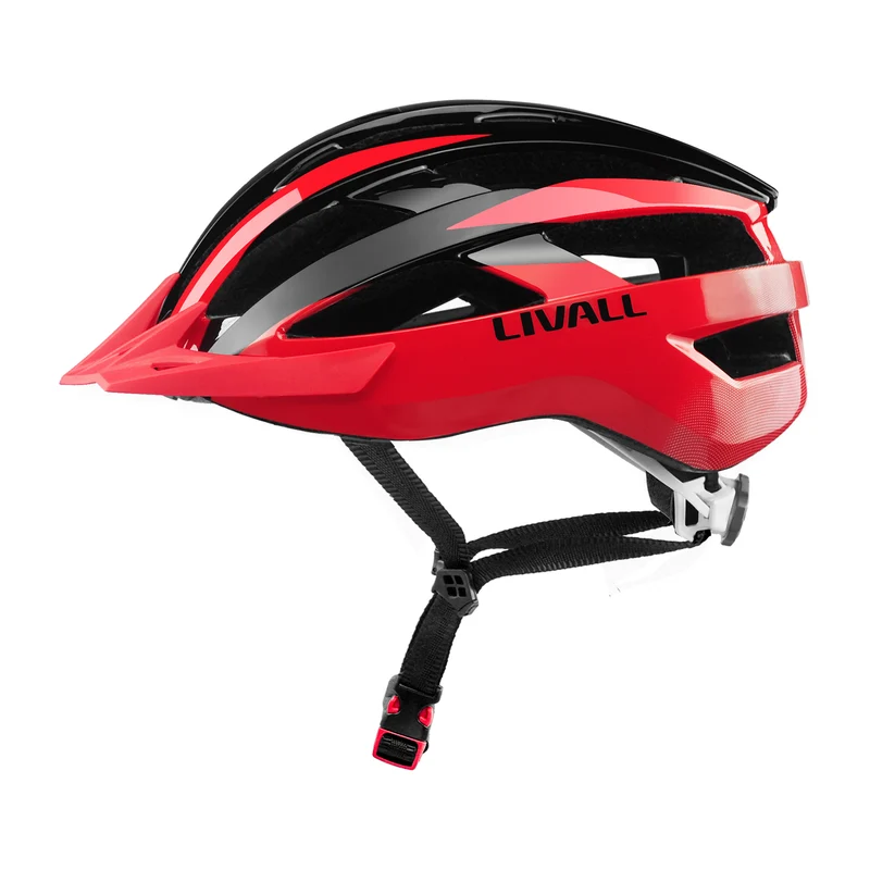 Livall MT1 Neo Red Black Bluetooth Led