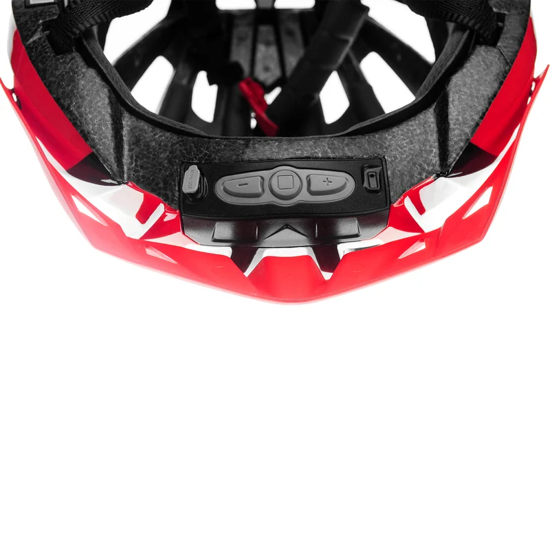 Livall MT1 Neo Red Black Bluetooth Led