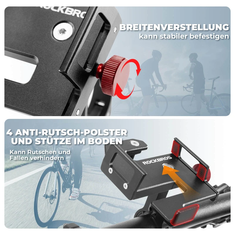 ROCKBROS Handyhalter Fahrrad für 4,7"-7,09"
