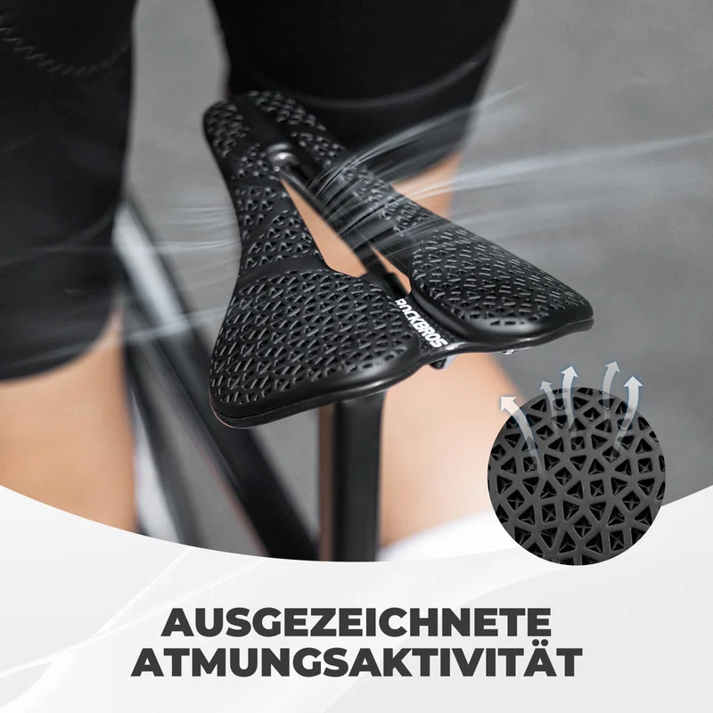 Fahrradsattel Wasserdicht Ergonomischer für MTB, Gravel, E-Bikes
