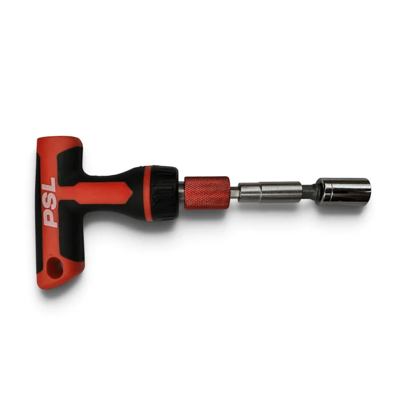 Schroevendraaierset 18-delig T-greep Bitset Doppen Torx Compacte Ratel Gereedschapset