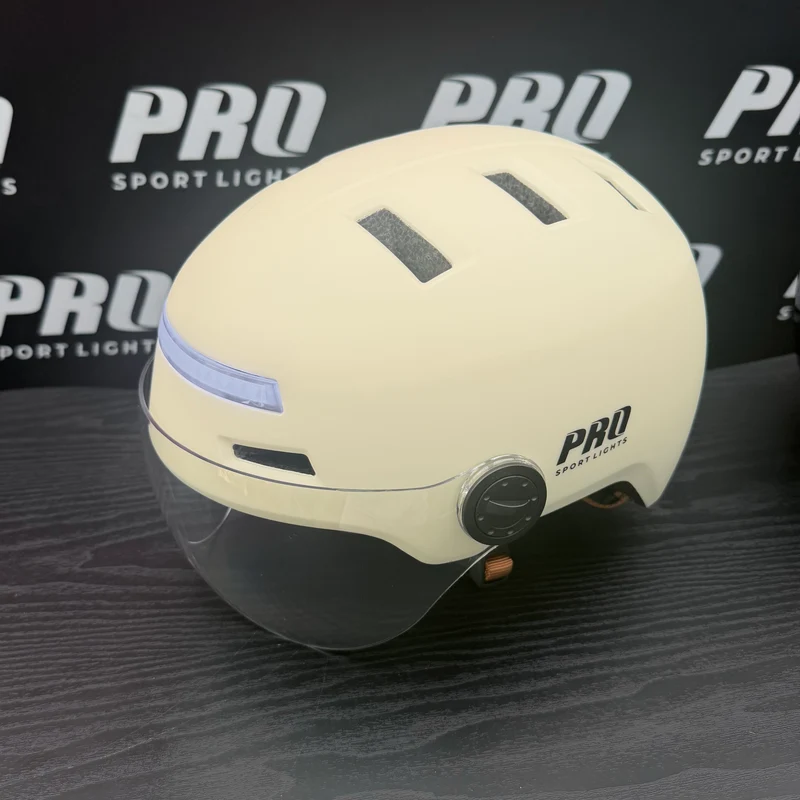 Pro Sport Lights ClearView Fietshelm NTA 8776 – 2 Vizieren, Oorwarmers Optioneel