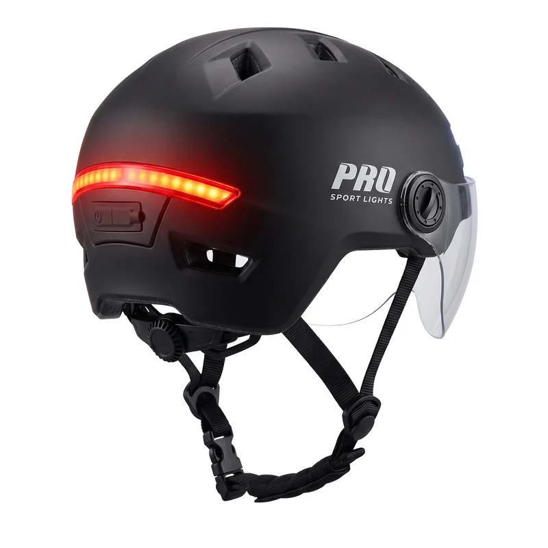 Pro Sport Lights ClearView Fietshelm NTA 8776 – 2 Vizieren, Oorwarmers Optioneel
