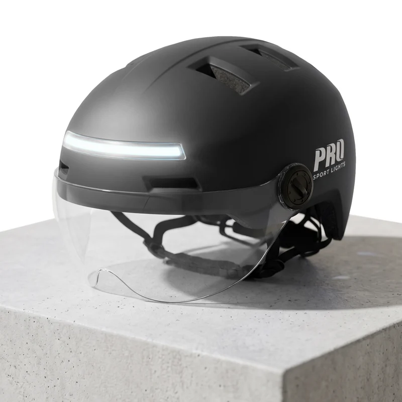 Pro Sport Lights ClearView Fietshelm NTA 8776 – 2 Vizieren, Oorwarmers Optioneel