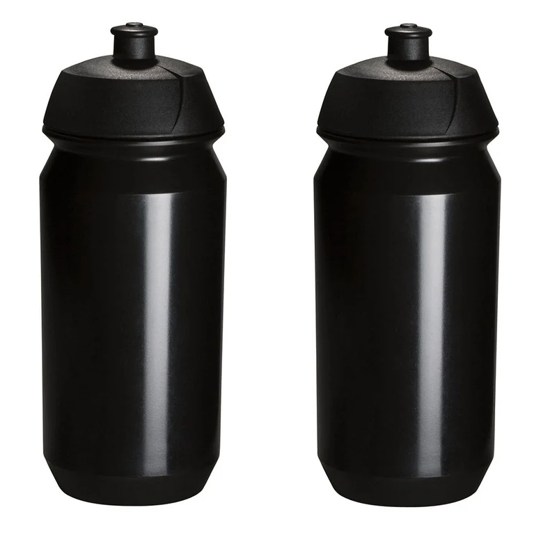 2 x Pro Sport Lights Bidon - 500 ml - Zwart