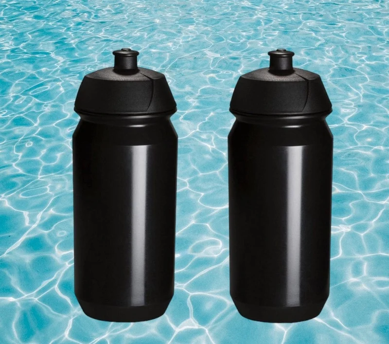 2 x Pro Sport Lights Bidon - 500 ml - Zwart
