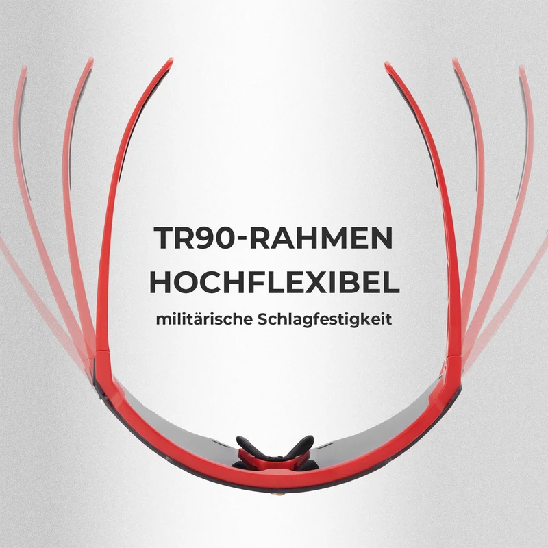 Fahrradbrille Polarisiert Magnetische Haftung Herren/Damen