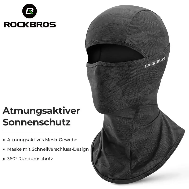 Sommer Balaclava Kühlende Sturmhaube UV-Schutz