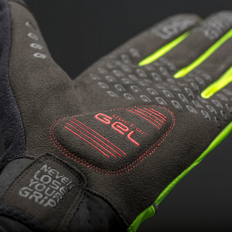 GripGrab Hurricane Hi-Vis Vindtæt Overgangshandske