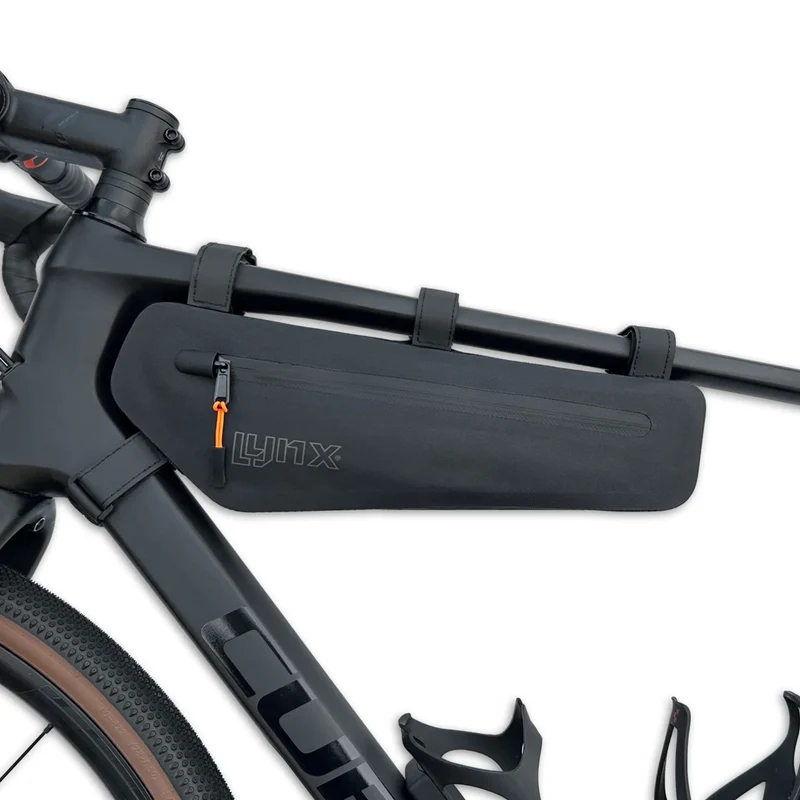 Fietstas Frametas Racefiets 2,5 Liter Waterdicht Fiets Bikepacking MTB Zwart