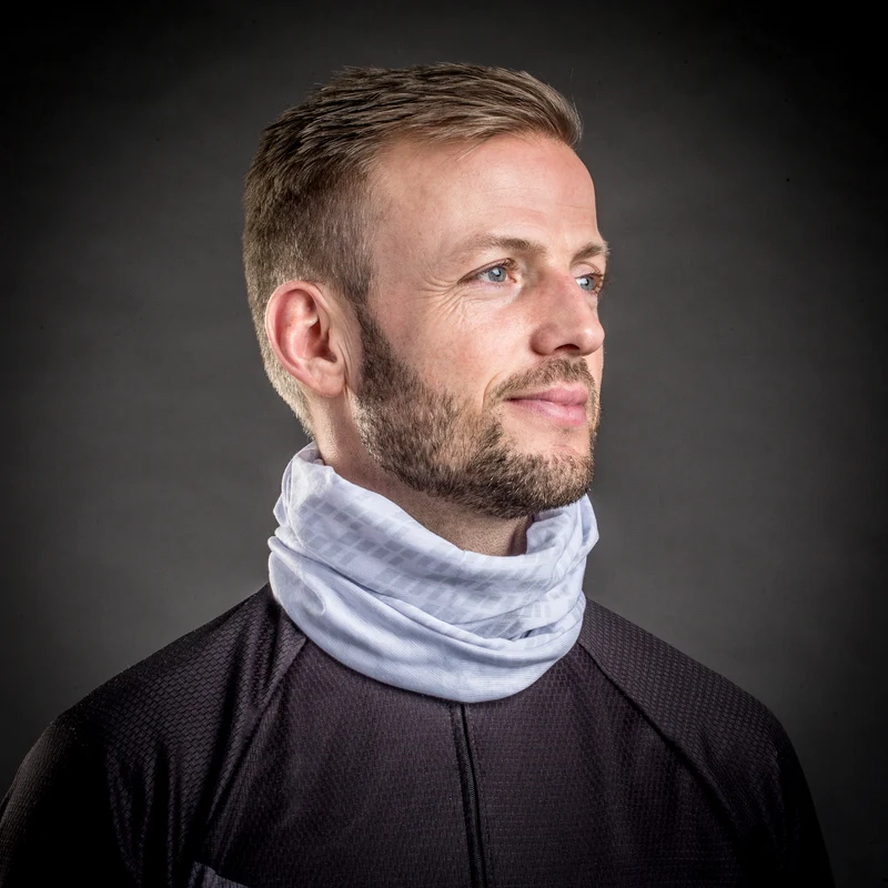 GripGrab Multifunctional Neckwarmer White Onesize