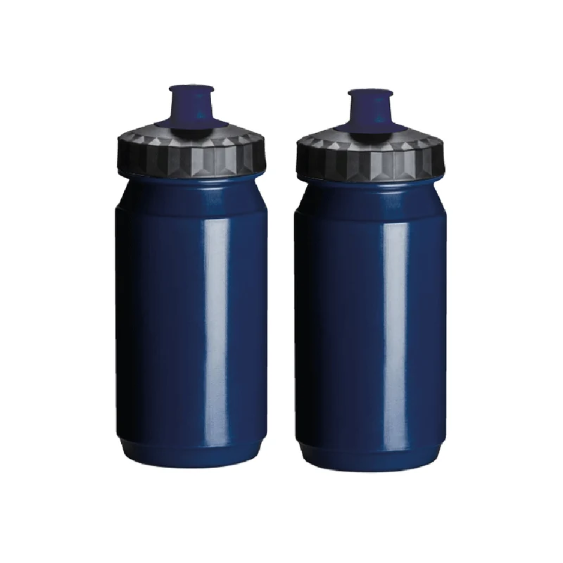 Drinkfles 2x 550 ml Donkerblauw Drinkbussen Waterfles Fiets Hardlopen