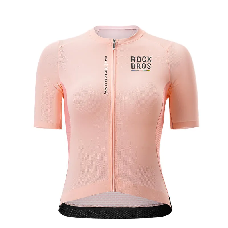 ROAD TO SKY Damen Kurzarm Fahrradtrikot Fahrrad Jersey für MTB & Rennrad