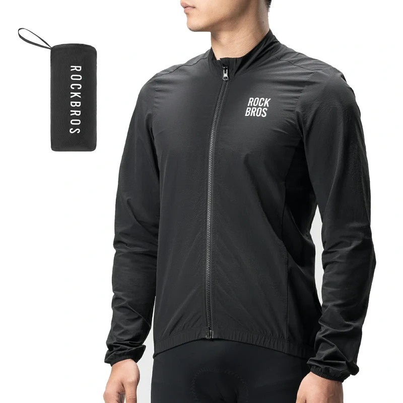 Herren Leichte Fahrradjacke Atmungsaktiv Frühling