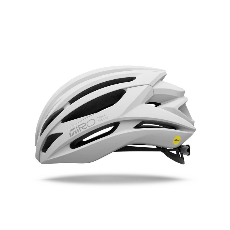 Giro Syntax Matte White Silver Mips
